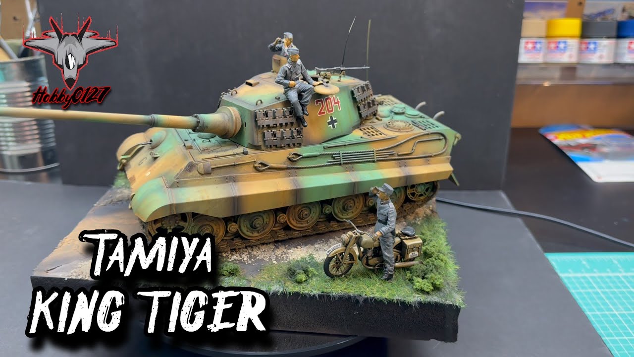 KING TIGER - Tamiya 1/35 Completed Build