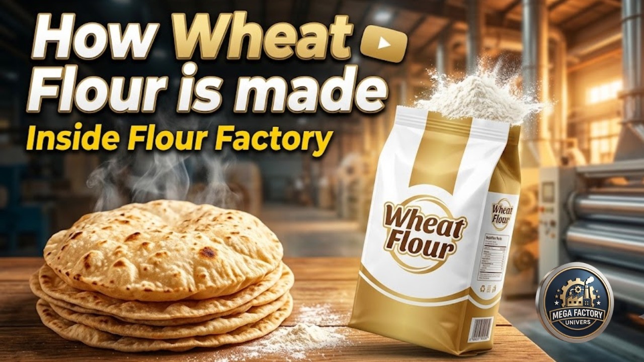 How Flour is Made in a Massive Factory | Wheat to Flour Documentary