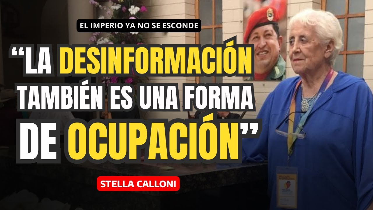 “Nos quieren hacer creer que todo es normal mientras entregan los países” | Stella Calloni