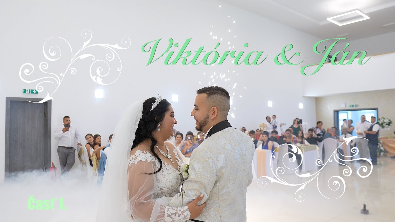 Viktória & Ján svadobný deň - časť prvá