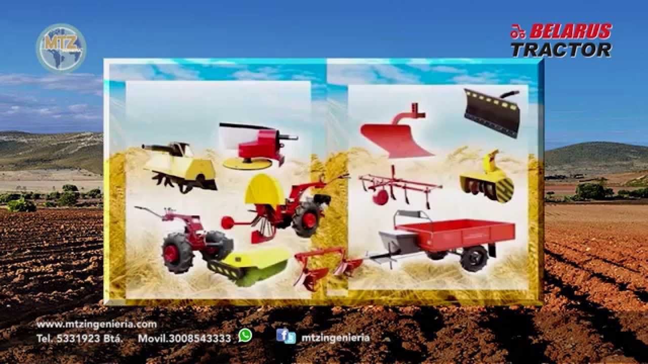 MOTOCULTOR BELARUS 09H + ACCESORIOS  Colombia