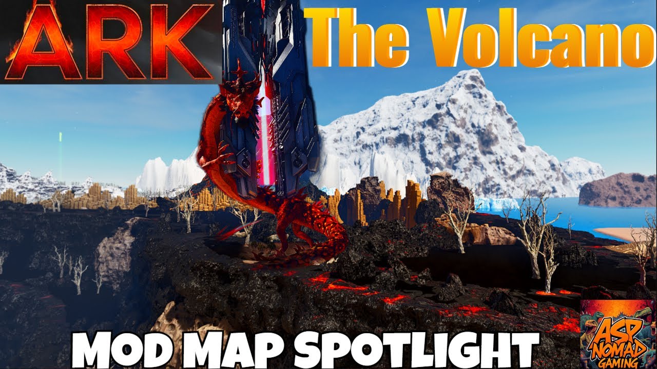 Ark The Volcano Mod Map is Back and Better than Ever!