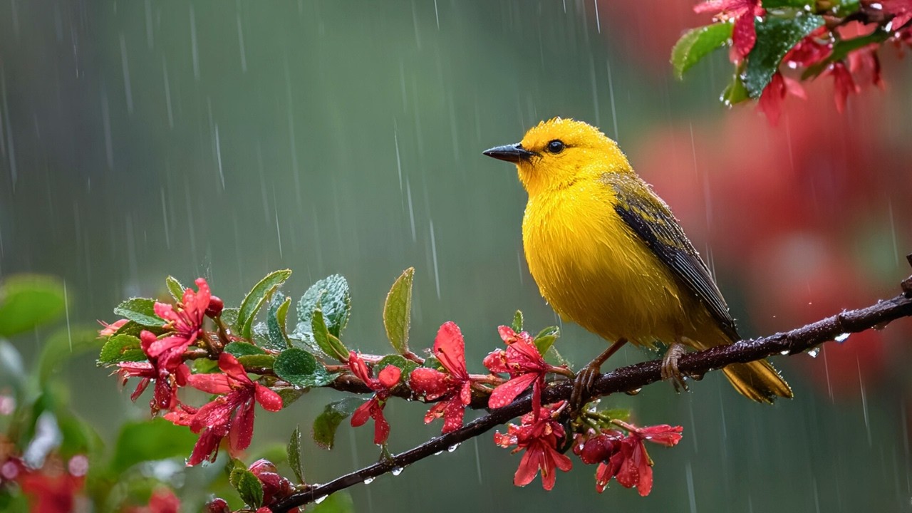 💮 Piano Melody & Gentle Birds Chirping - Perfect for Ultimate Relaxation & Emotional Healing 🌿🕊️🌟