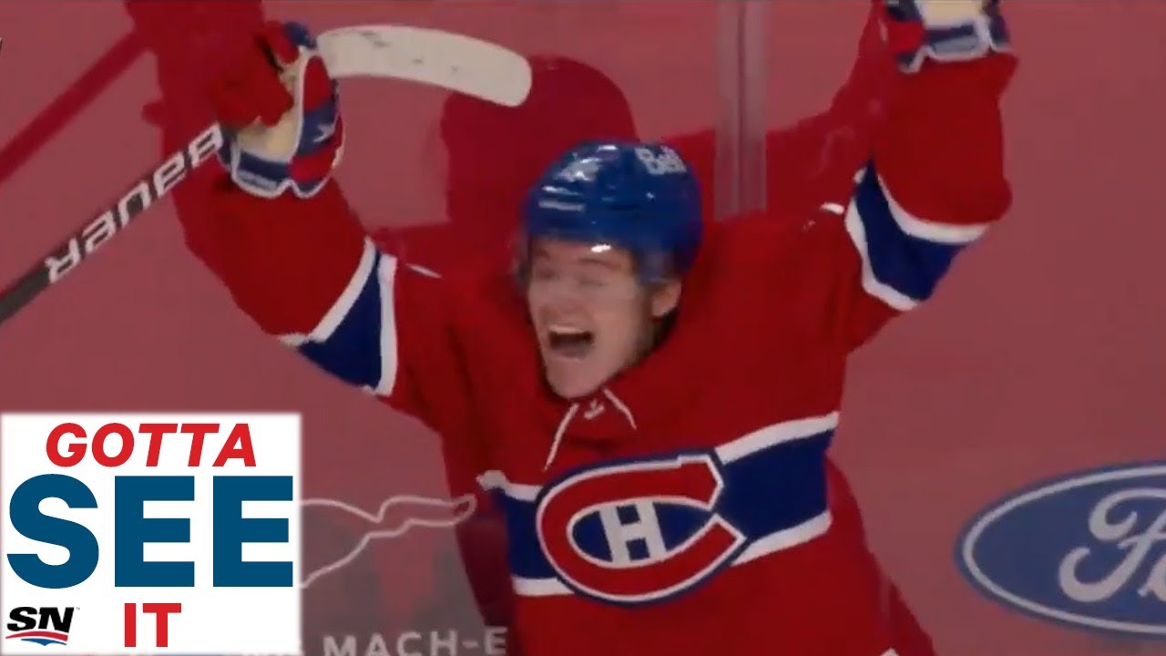 GOTTA SEE IT: Cole Caufield Scores OT Game-Winner As First Career NHL Goal