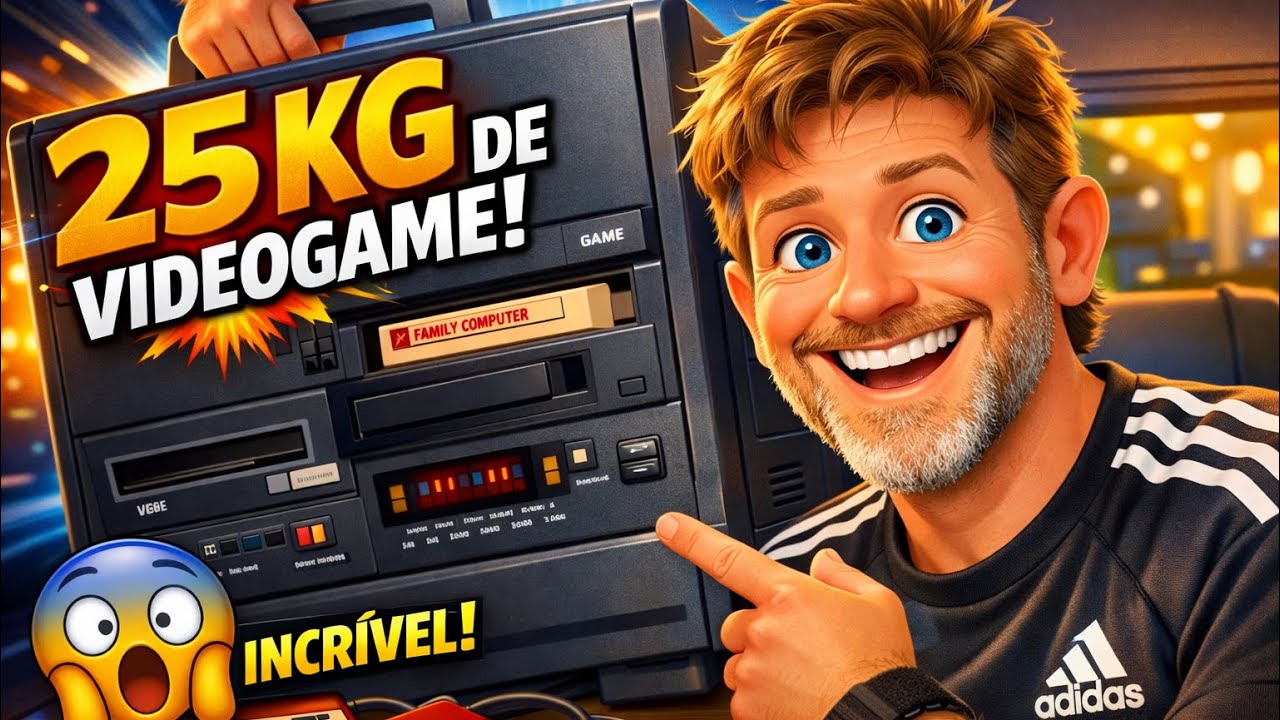 O videogame japonês que pesa 25 kg?! | Play-Mate N3000 III – raridade absoluta!