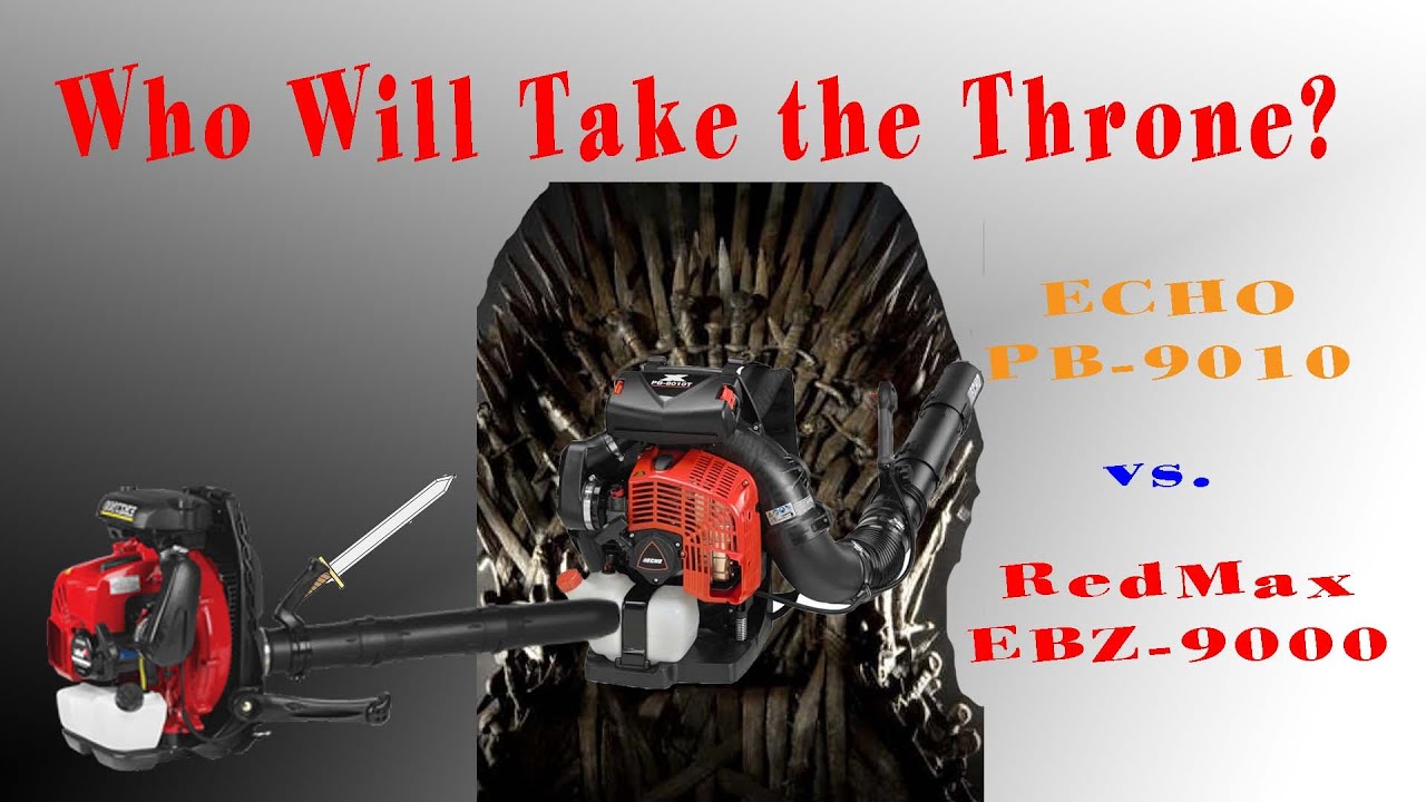 Redmax EBZ-9000 vs ECHO PB-9010; Which is the Most powerful Backpack blower?