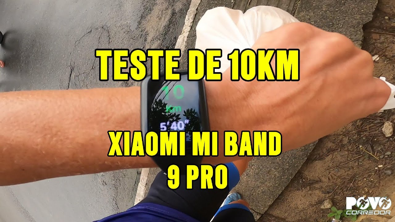 TESTE DE 10KM XIAOMI MI BAND 9 PRO
