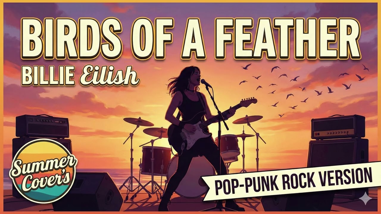 Birds of a Feather - Billie Eilish (Pop-Punk Rock Cover) ☀️🎸 [Summer Covers]
