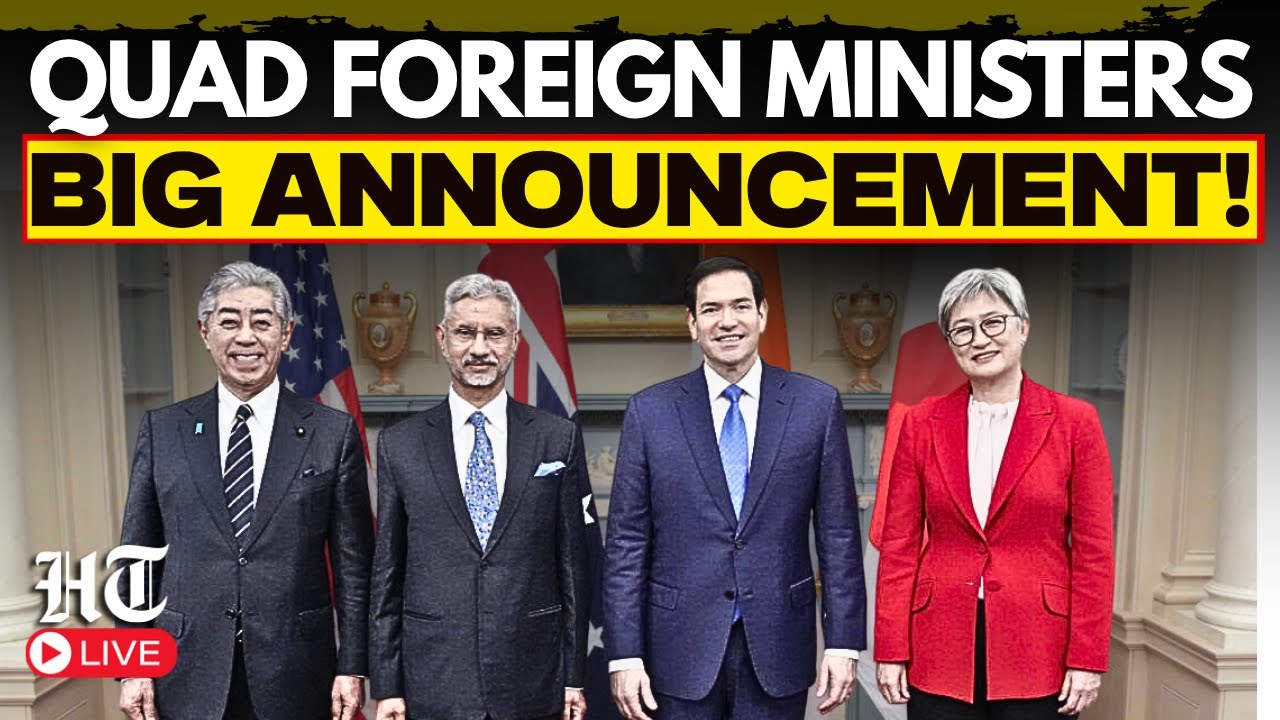 LIVE | Quad Foreign Ministers Release Joint Statement After High Level Delhi Meeting | India News