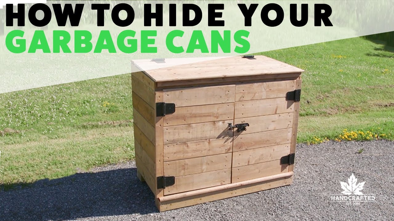 How to Hide Your Garbage Cans