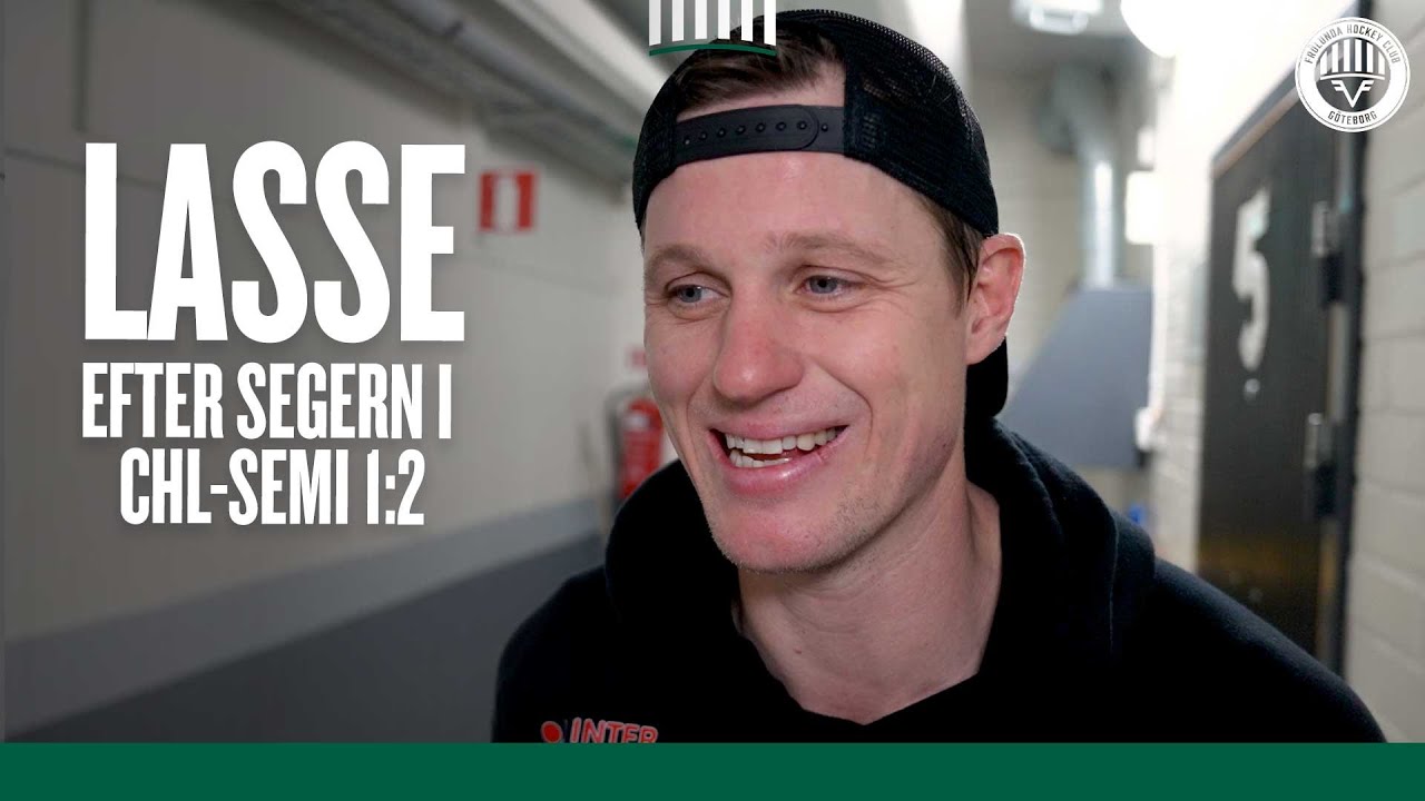 Lasse Johansson efter 2-0-segern mot Brynäs