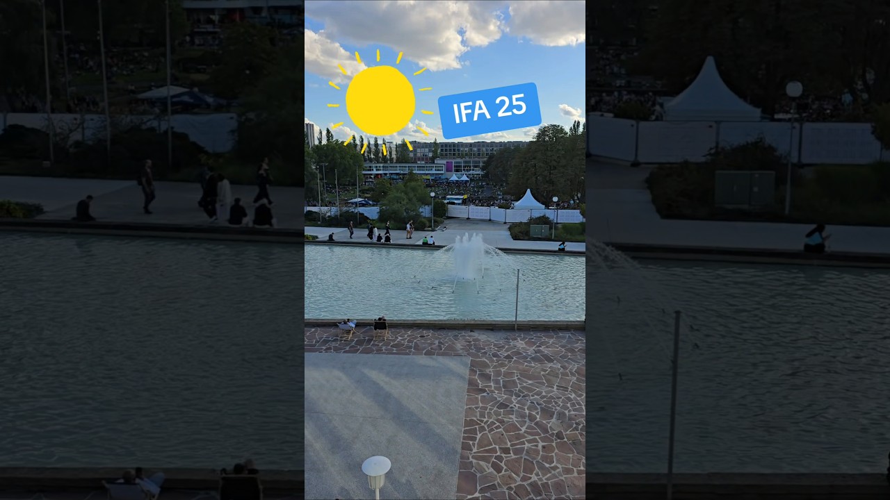 IFA 25 hat einen Mega Samstag! Inkl Technoparty #ifa #ifa25 #iccberlin #party