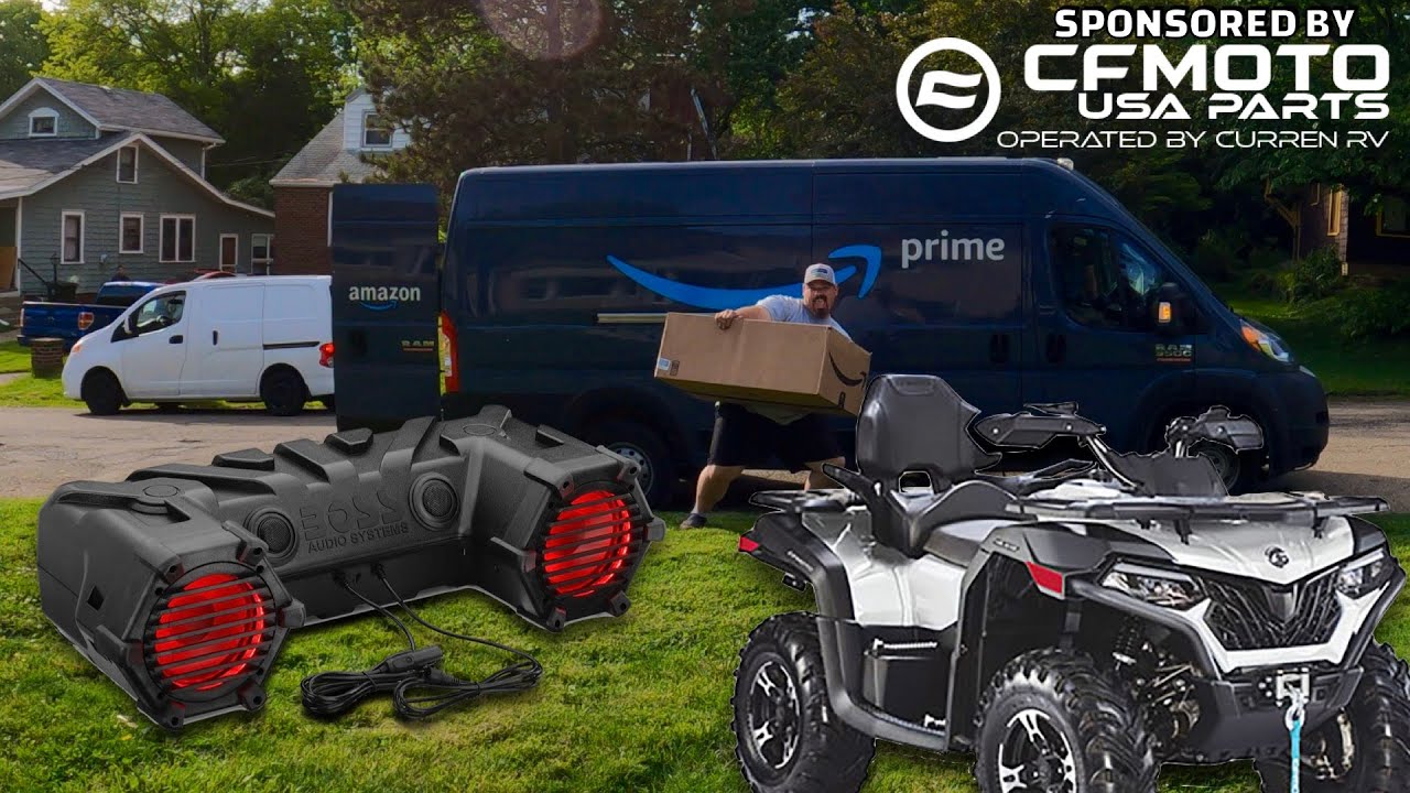 Boss Audio Systems ATV30BRGB для моего CFMOTO CForce 600 Touring