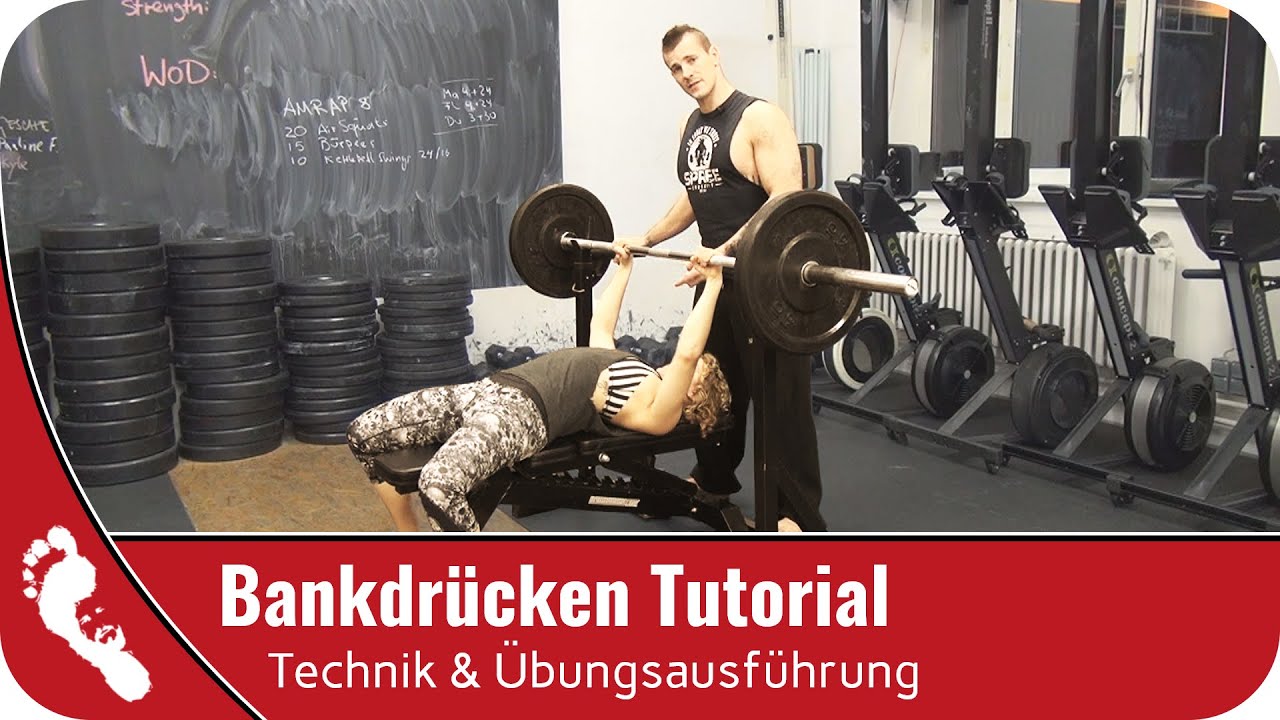 Bankdrücken (Bench Press) | Die richtige Ausführung