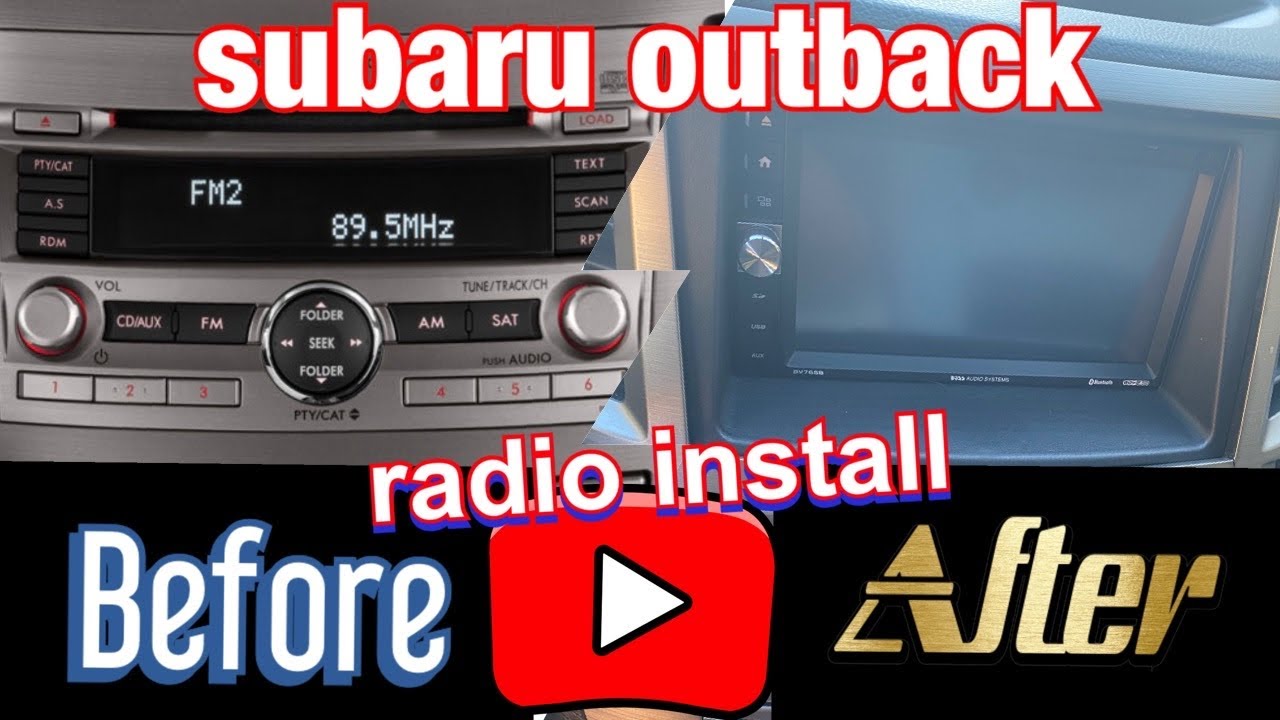How to install aftermarket radio with backup camera in a 11’ Subaru Outback