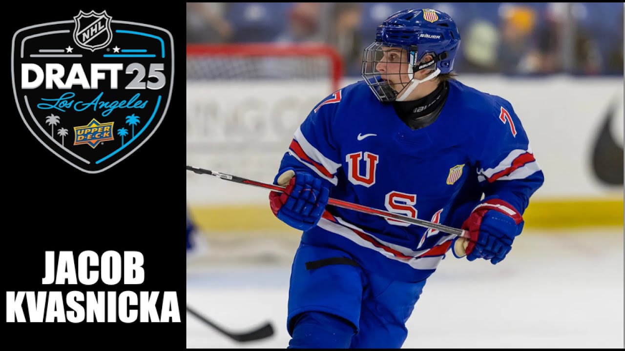 2025 NHL Draft : Jacob Kvasnicka - 24-25 Highlights