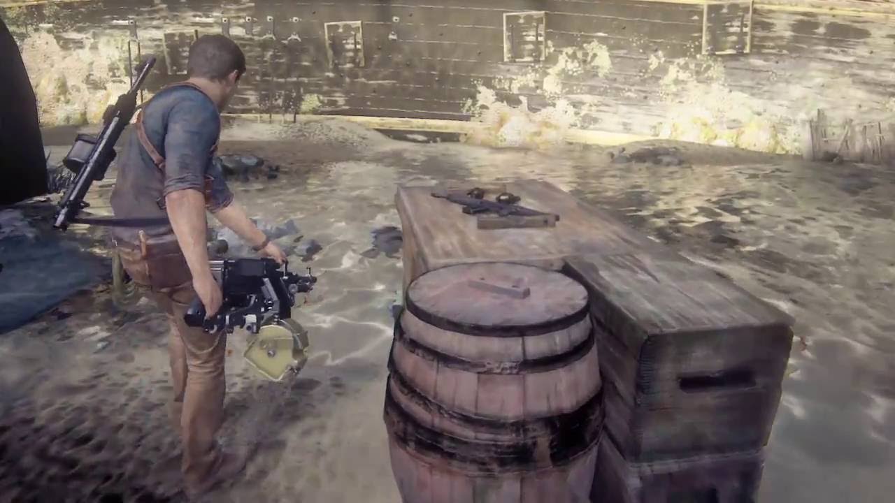 Uncharted 4 Chapter 20 Crushing No HUD (First Two Fights)