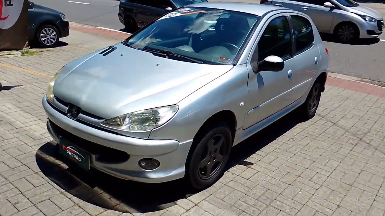 Peugeot 206 Feline 1.6 Flex Automático 2008 - R$21.900