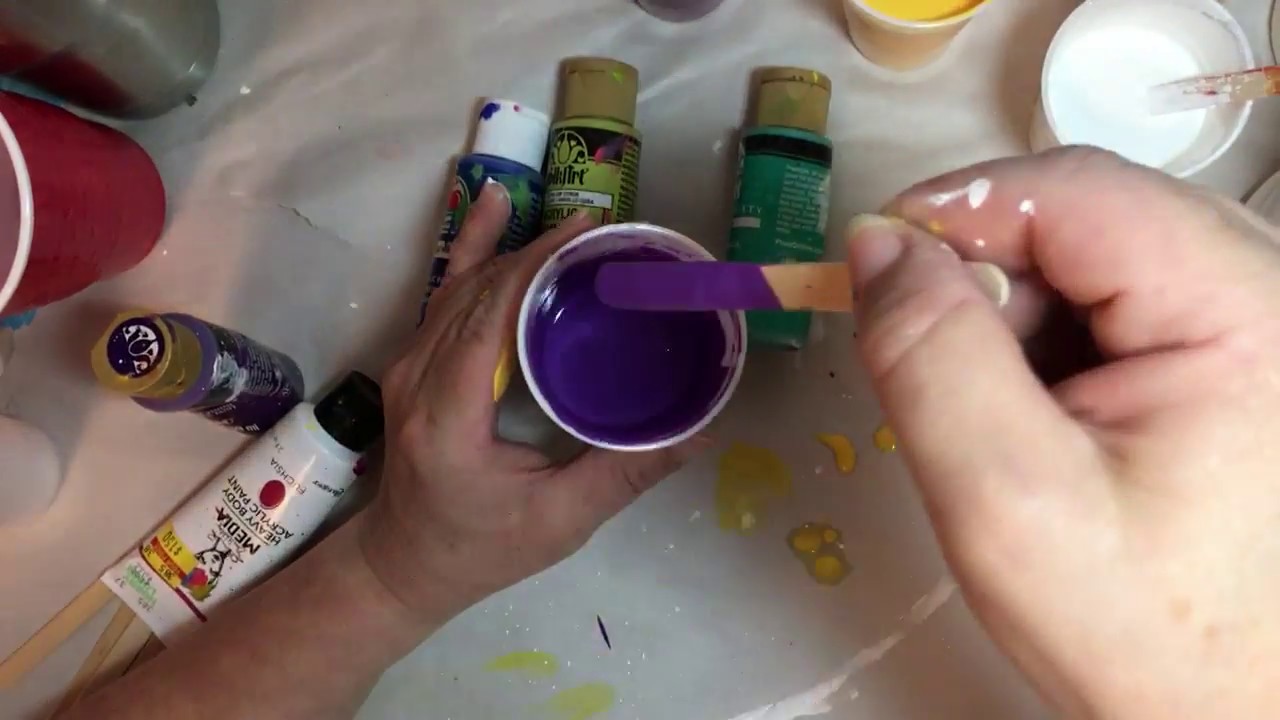 Acrylic Paint Pouring for the Beginner Part II (Drawing is Closed)