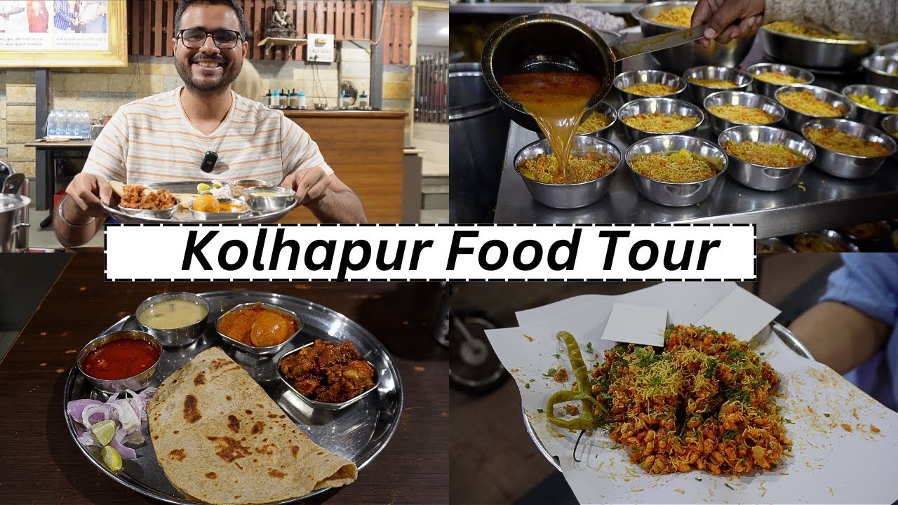 Kolhapur street food [Part 2] | Hotel Parakh, Phadatare Misal, Rajabhau Bhel and more