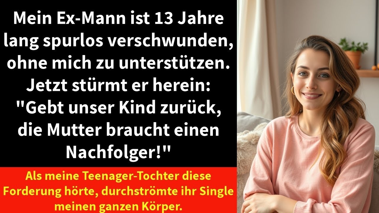 Mein Ex Mann ist 13 Jahre lang spurlos verschwunden, ohne mich zu unterstützen
