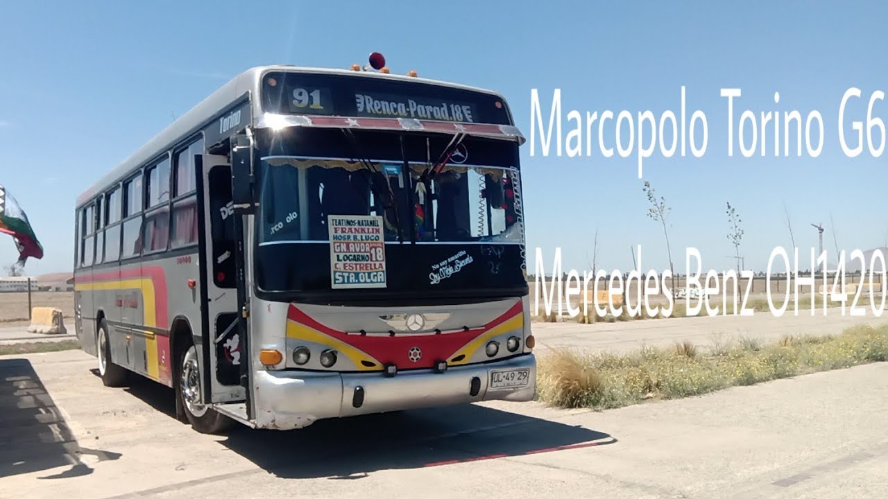 Marcopolo Torino G6 Mercedes Benz OH1420 / Cumbre Solidaria Micrera