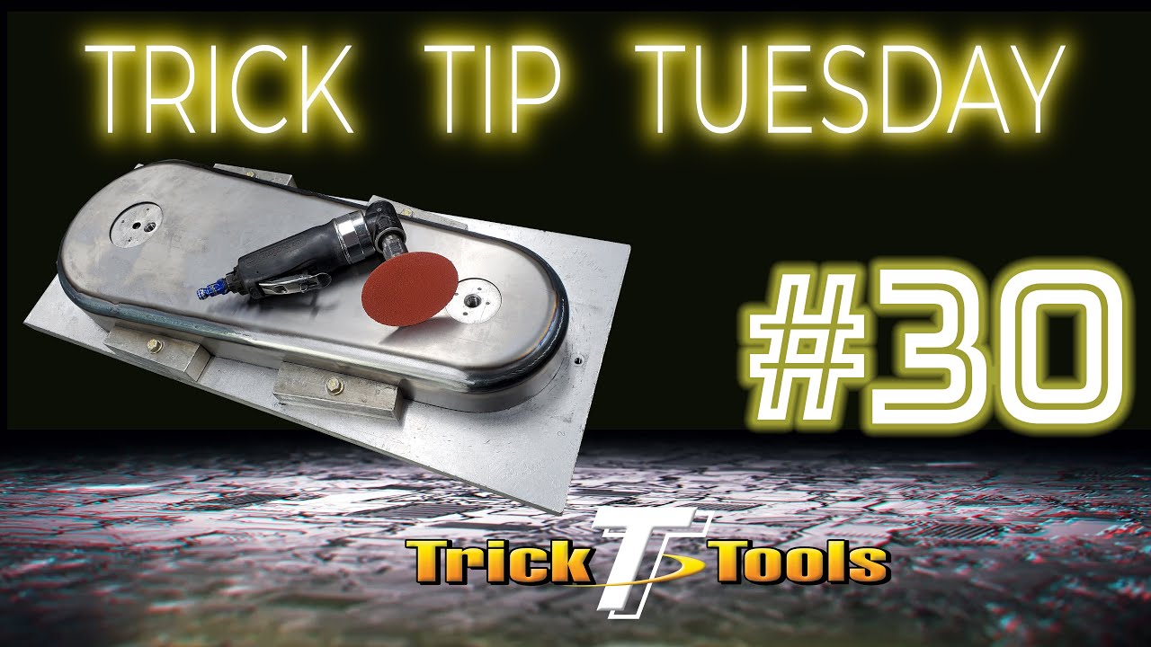 Trick Tip Tuesday #30 - Sanding and Blending a Weld Seam - Trick-Tools.com