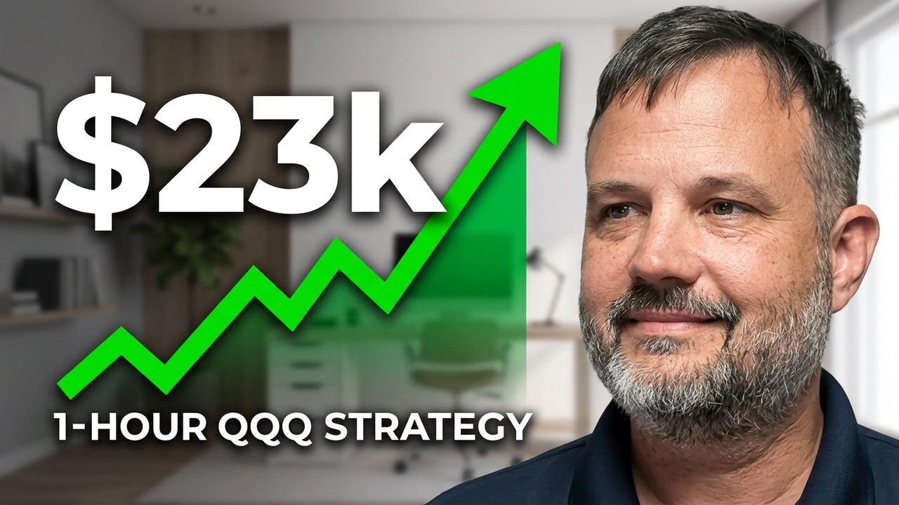 This ONE HOUR QQQ Strategy Could Replace Your Paycheck