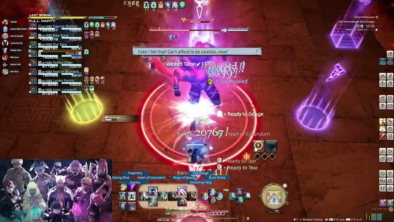 Arcadion M11S First Clear - GNB MT PoV - Controller