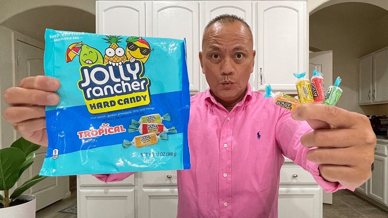👂 ASMR JOLLY RANCHER TROPICAL FRUIT FLAVORS (4 FLAVORS) AND EATING SOUNDS 👂 FULL VIDEO 👂 #asmr