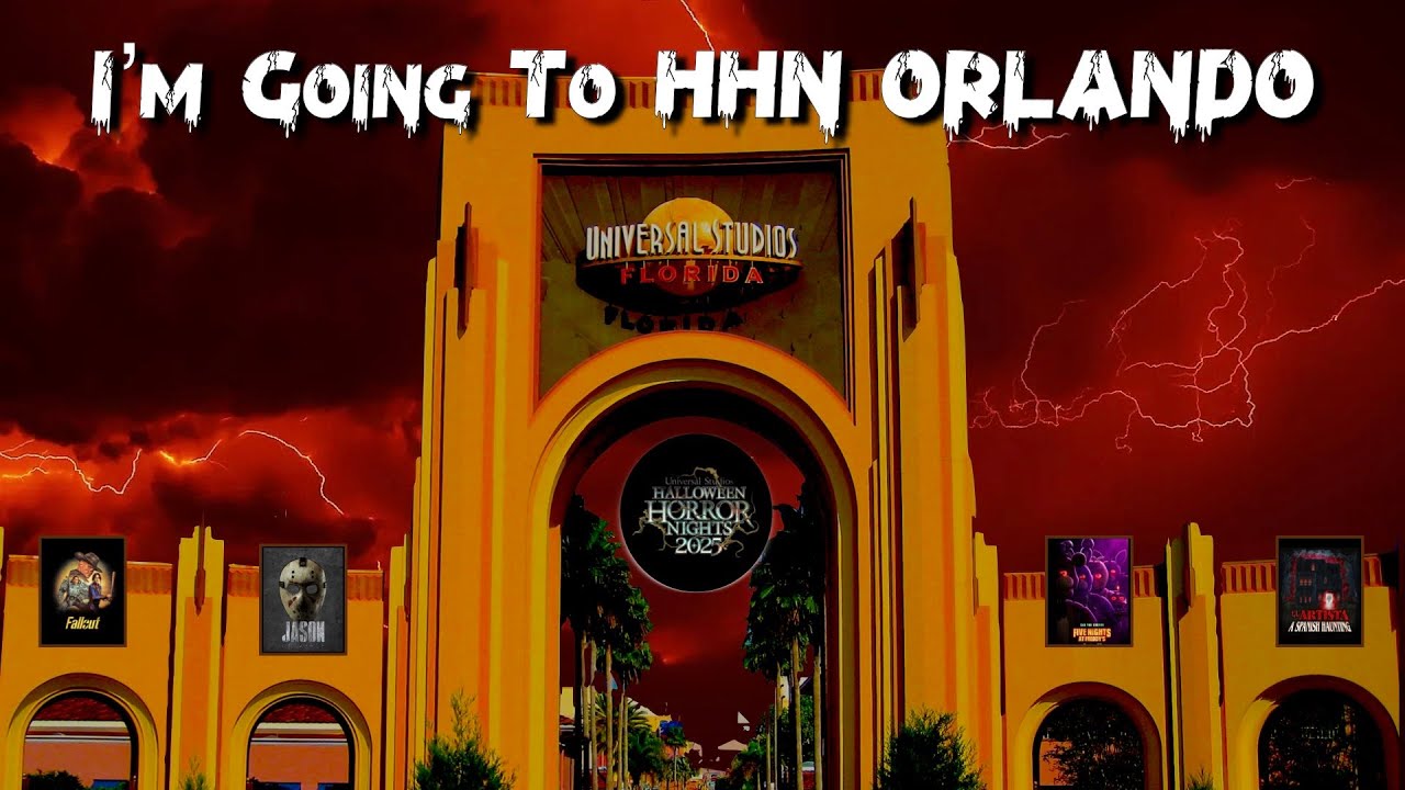 My First HHN in Orlando – Premium Scream Night & House Reveals!