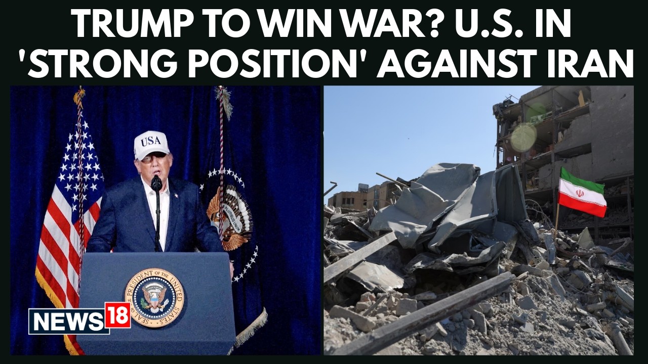 Trump Asserts U.S. War Success Against Iran Missile and Leadership Targets | Israel | N18G