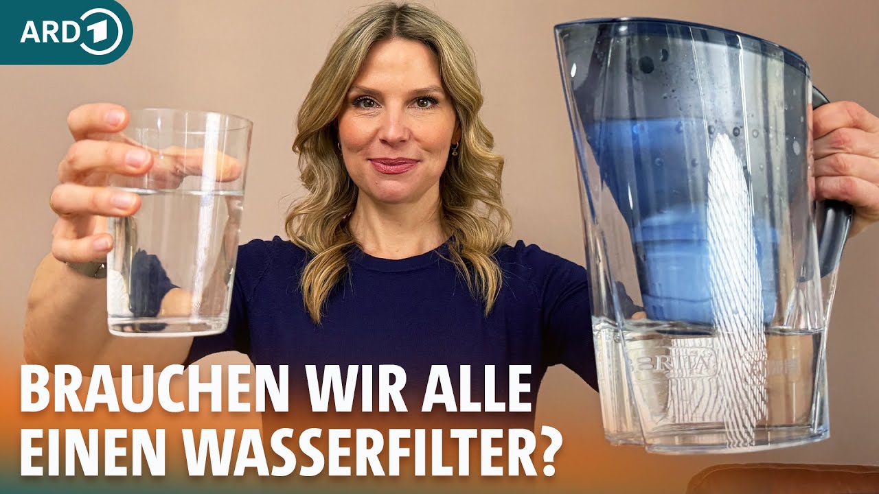 Mineralwasser vs. Leitungswasser und was bringen Wasserfilter? | Dr. Julia Fischer | ARD Gesund
