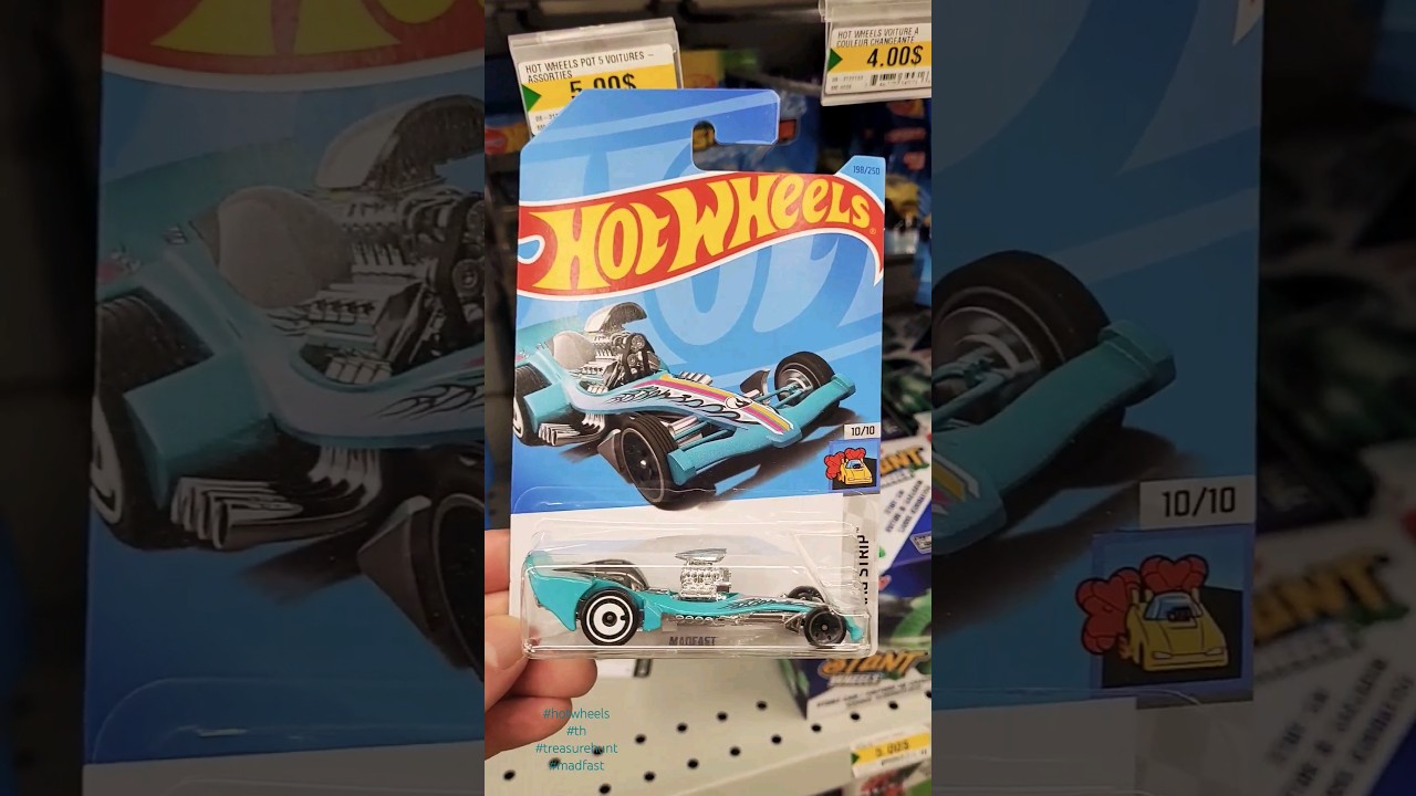 Hot Wheels Madfast Treasure Hunt #hotwheels #th #treasurehunt #madfast #chase