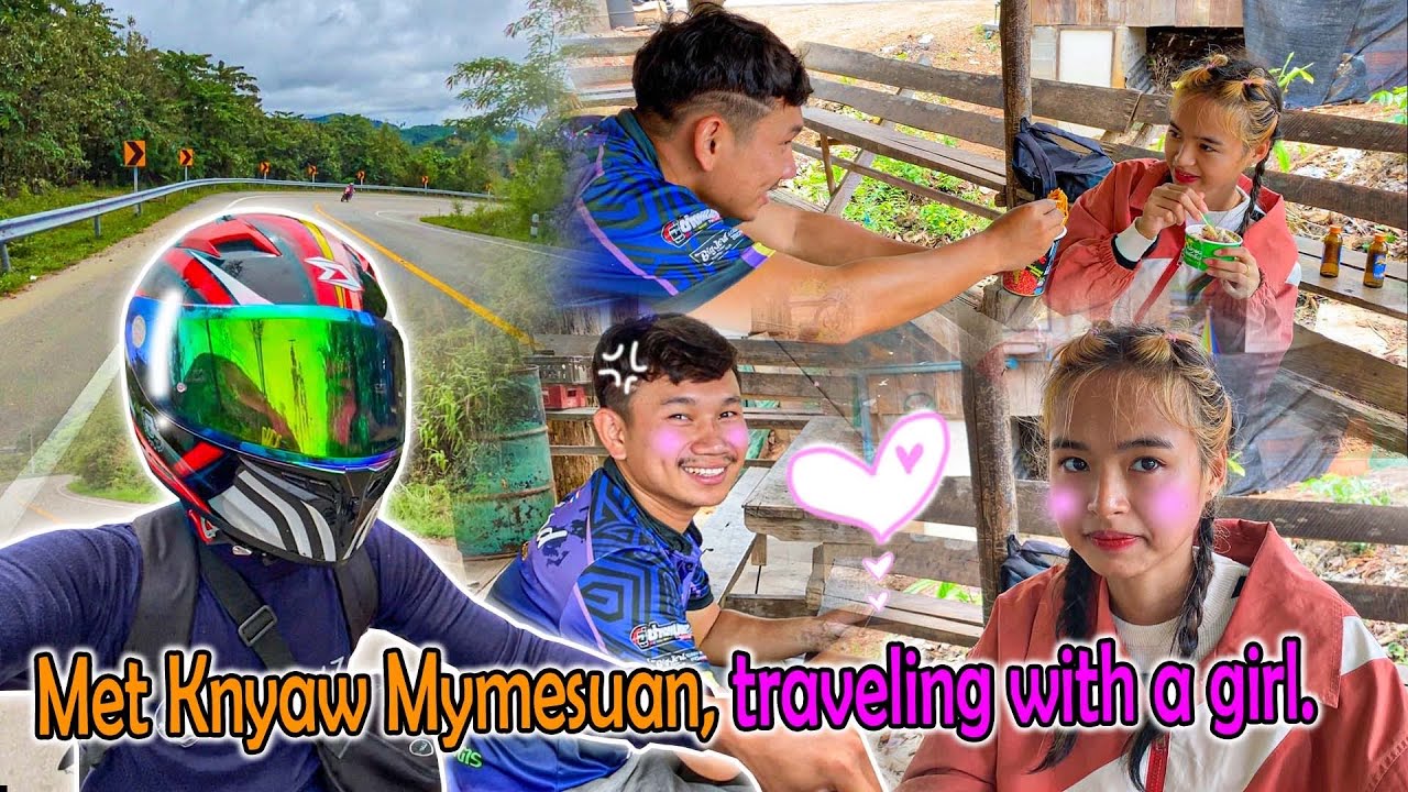 Meet knyaw mymesuan hanging out with a cute girl🥰