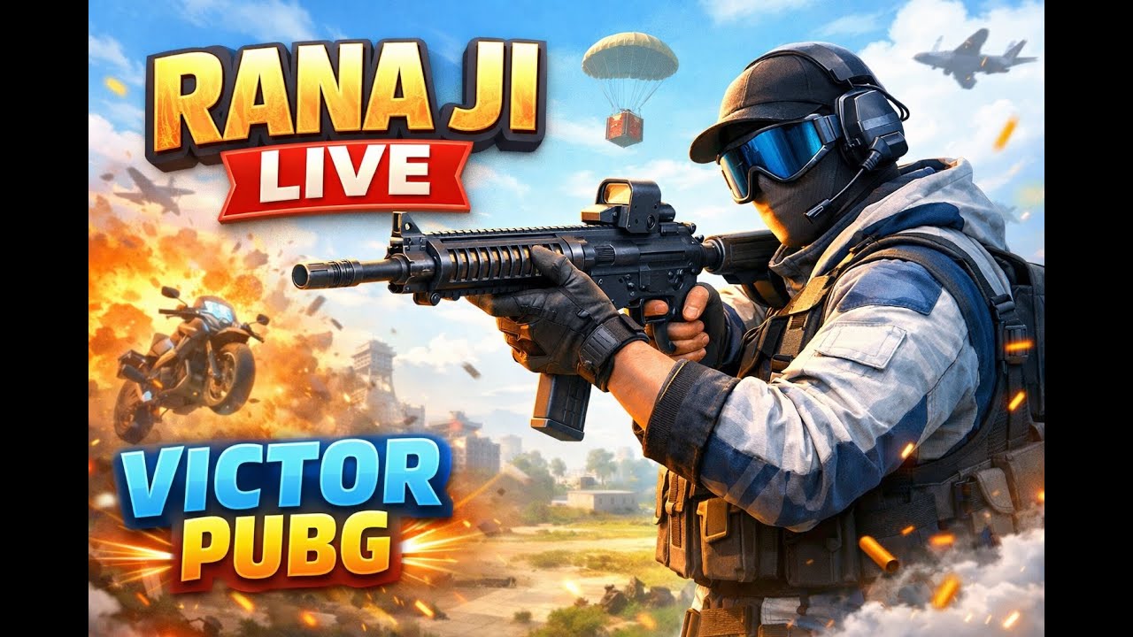 RANA JI LIVE  #PUBGLive #PUBGMobile #LiveGaming #GamingCommunity
