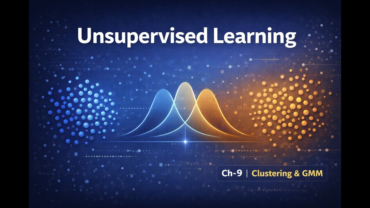 Unsupervised Learning Explained | Clustering & Gaussian Mixtures | Hands-On ML Chapter 9
