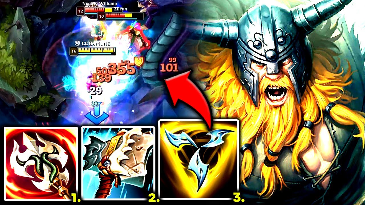 OLAF TOP LITERALLY NEVER FAILS TO 1V9! (OLAF IS AMAZING) - S13 OLAF GAMEPLAY! (Season 13 Olaf Guide)