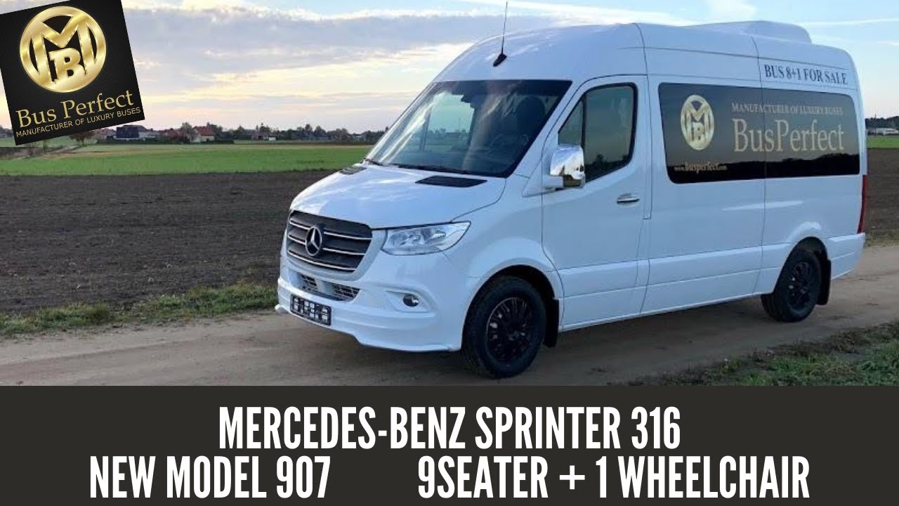 MB BUSPERFECT - Mercedes-Benz Sprinter 316CDI 7+1+1 2W 2019 MB.013