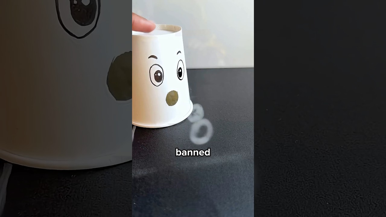 Я протестировал запрещенный генератор колец дыма 😯 @hafu