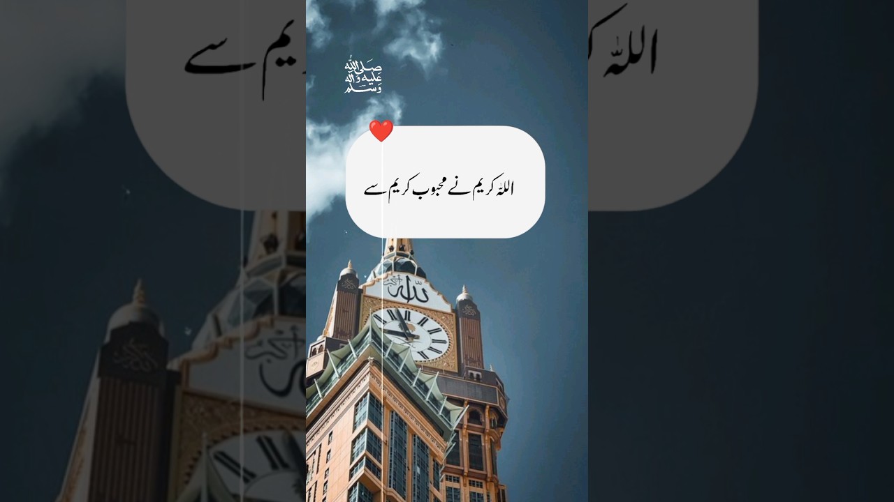 История Хазрата ﷺ и Набены Сахаби ❤️ #shorts #ajmalrazaqadri