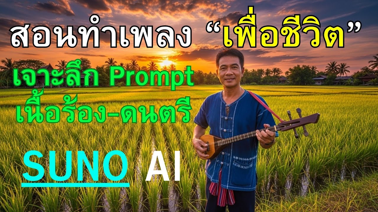 สั่ง Suno AI แต่ง 