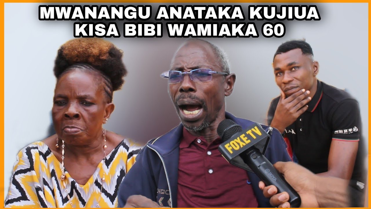 KIJANA WAMIAKA 27 SHINE ANATAKA KUJIUA KISA BIBI WAMIAKA 60 BABA YAKE KIJANA AMSHANGAA