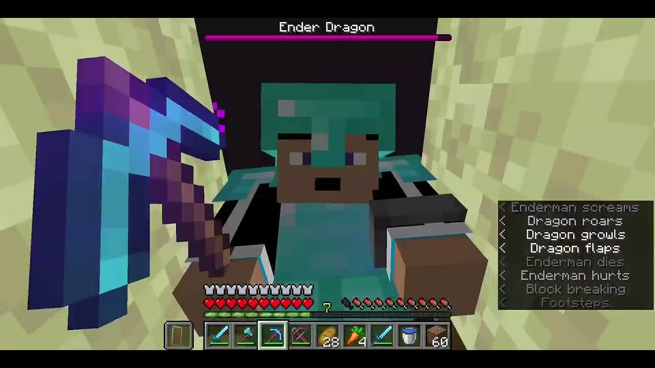 I FINALLY Defeated the Ender Dragon on my own!