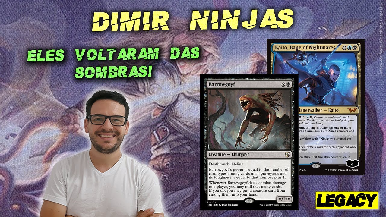 MTG Legacy - Death and Taxes vs Dimir Ninjas