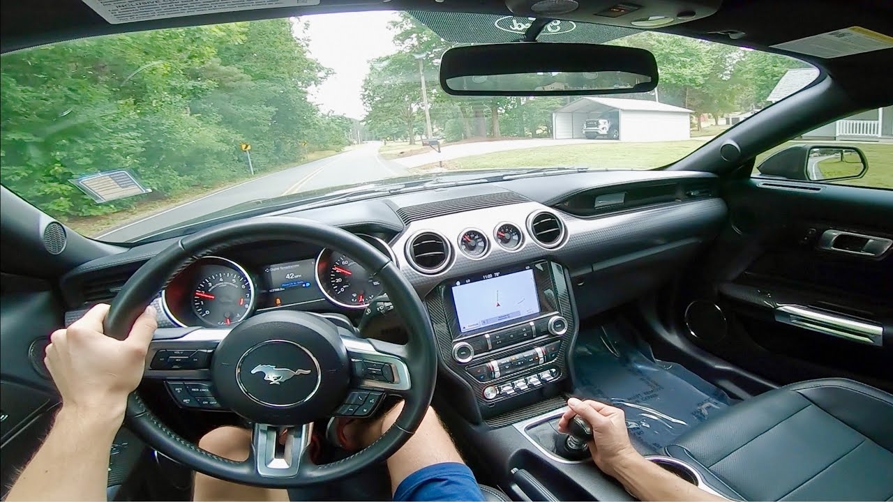 Ford Mustang GT Premium w/ 6 Speed Manual and Performance Pack: POV (ASMR)