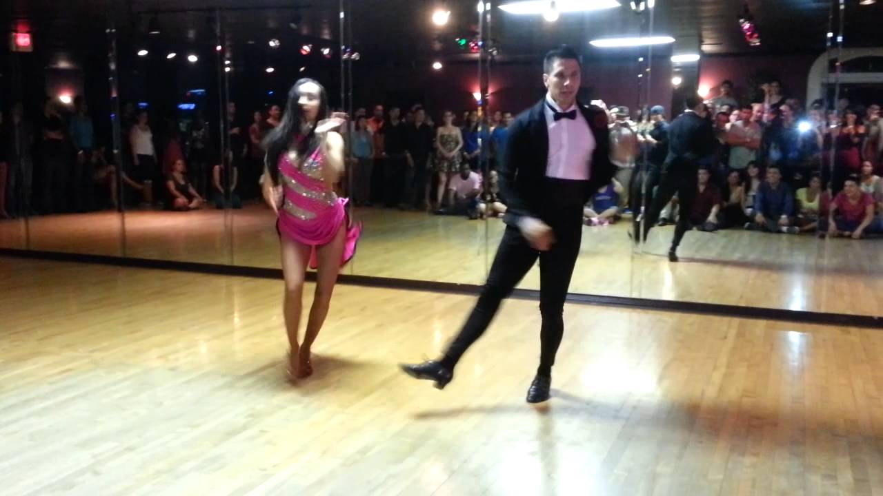 Rodrigo Cortazar & Selene Tovar performance at Pura Salsa Social in Dallas