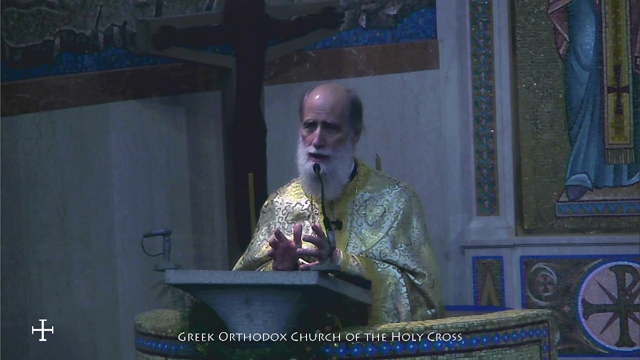 Homily by Fr. Stavros Kofinas on this First Sunday of Triodion - 28 Jan. 2018