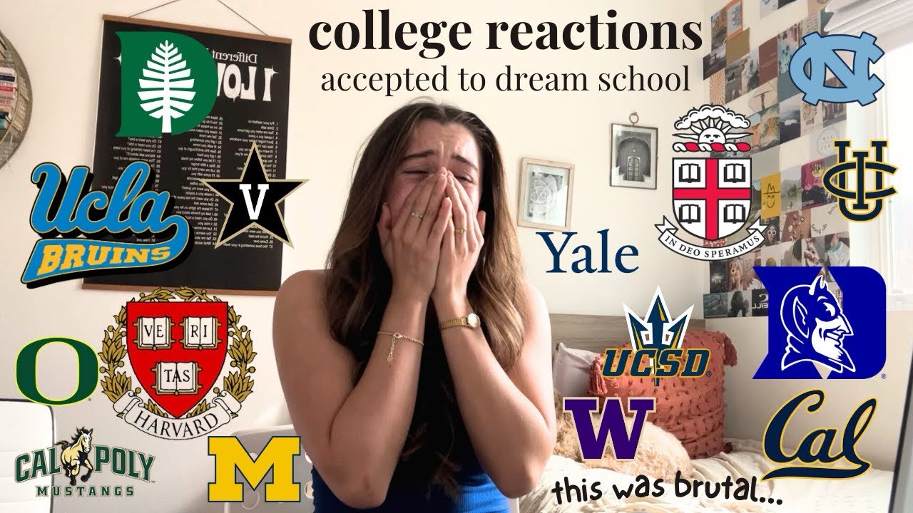 COLLEGE DECISIONS REACTIONS - raw and emotional