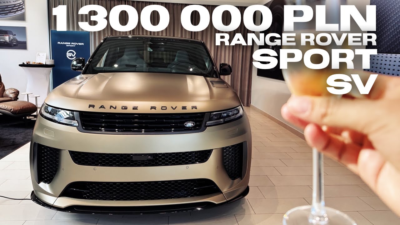 Range Rover Sport za 1,3M złotych | RRS SV | #GCOS
